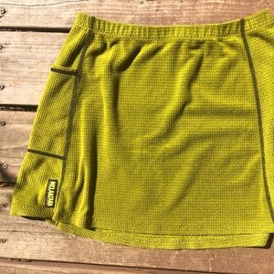 Melanzana Micro Grid Fleece Ultra Mini Skirt
